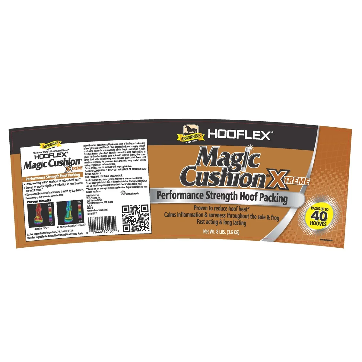 Absorbine Magic Cushion Xtreme Hoof Packing - Image 2