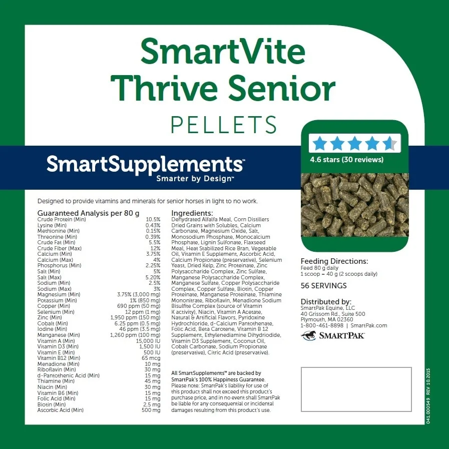 SmartVite Thrive Senior Pellets - Image 2