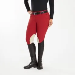 Hadley Mid-Rise Breeches By SmartPak - Knee Patch