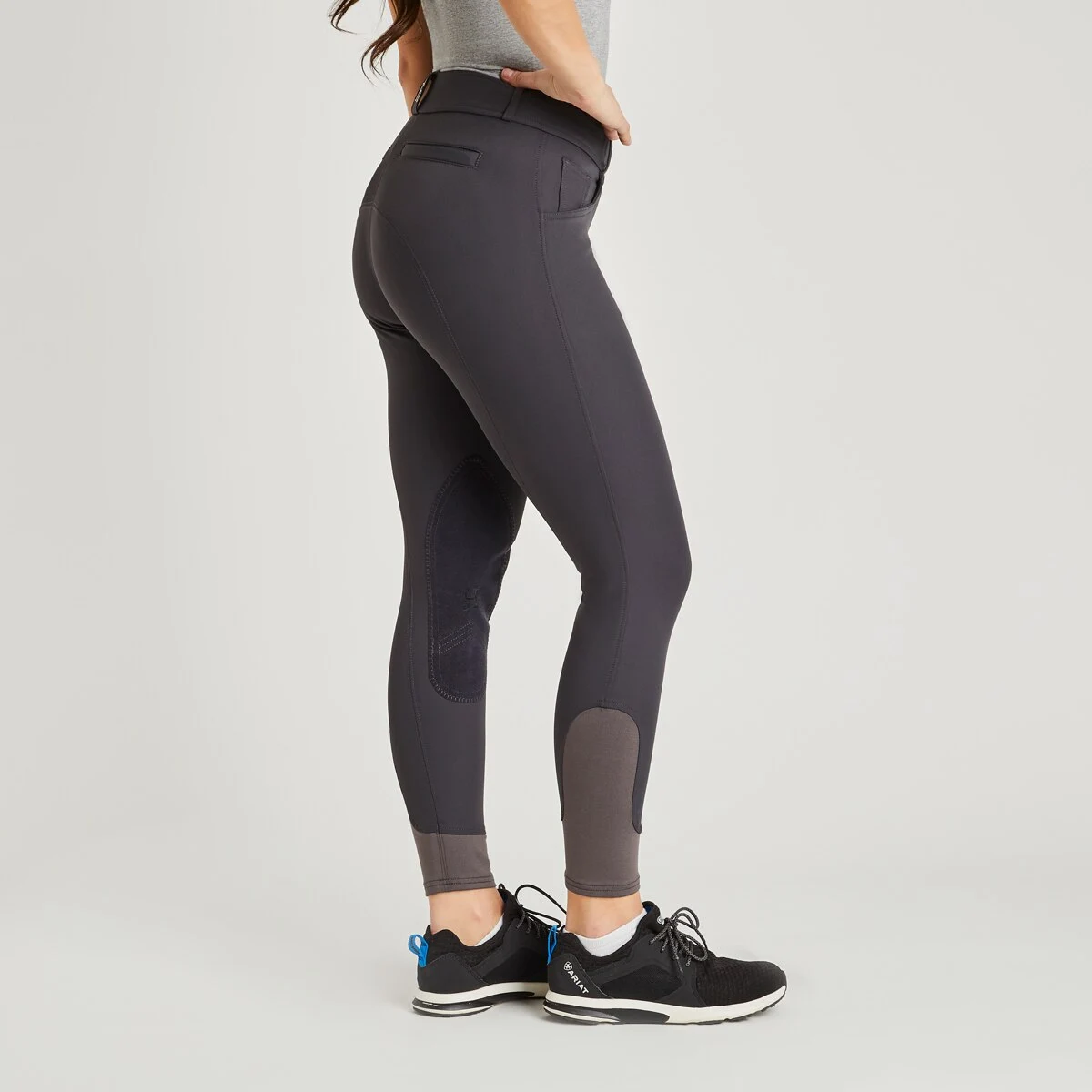 Hadley Mid-Rise Breeches By SmartPak - Knee Patch - Image 14