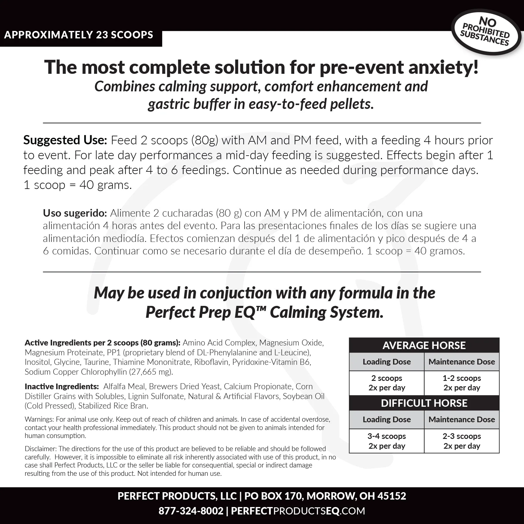 Perfect Prep EQ™ Sane & Sound Pellets - Image 2