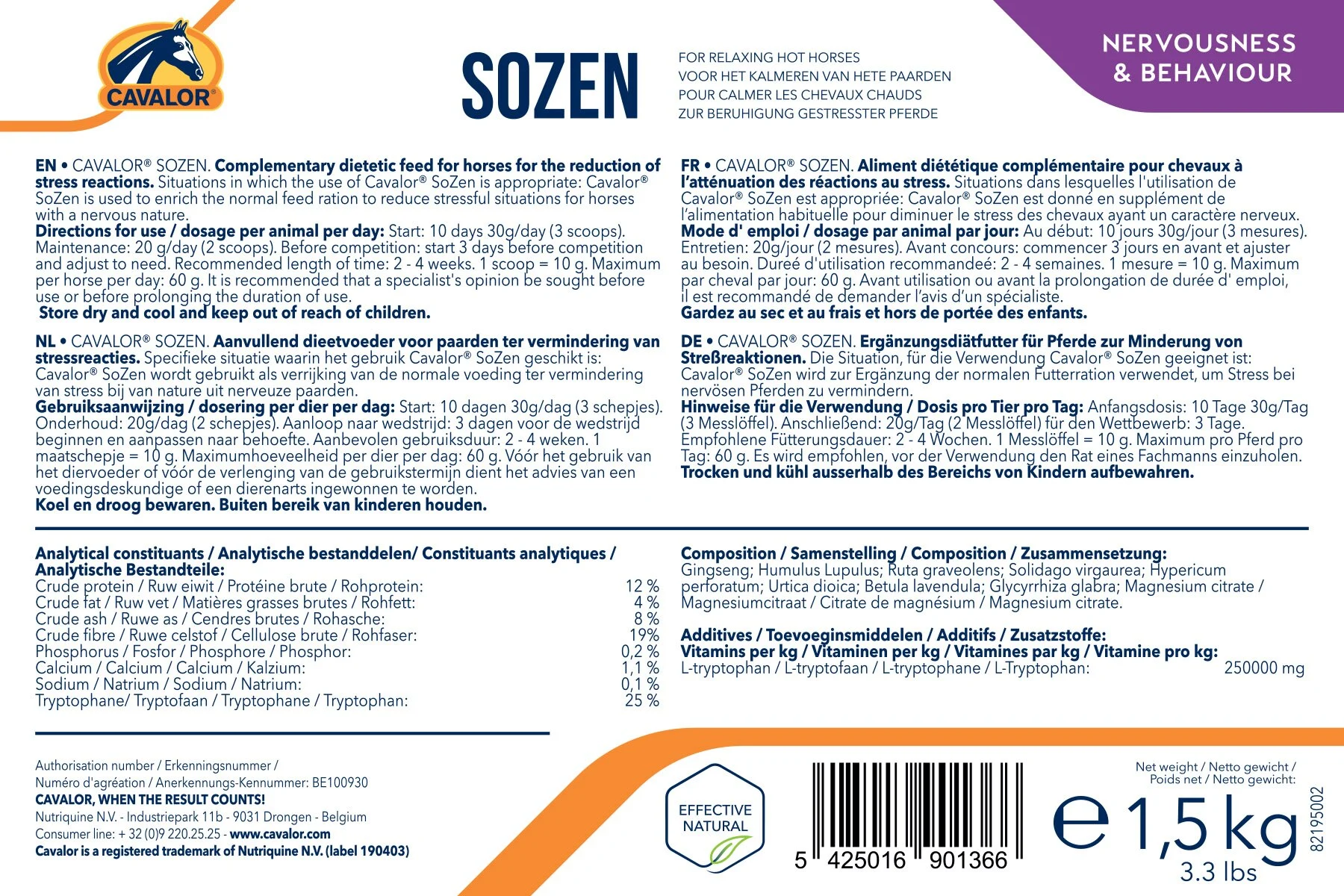 Cavalor® SoZen - Image 2