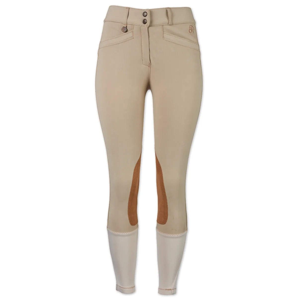 Ovation Ladies Celebrity Slim Secret Classic Knee Patch Breech - Image 2