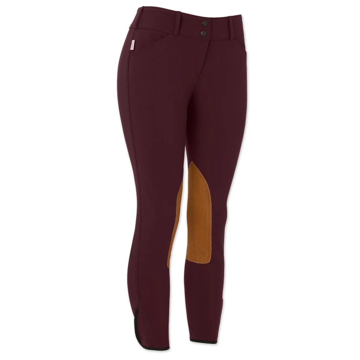 The Tailored Sportsman Vintage Tan Patch Mid Rise Breech - Image 9