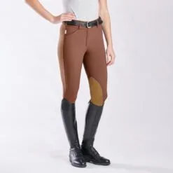 The Tailored Sportsman Vintage Tan Patch Mid Rise Breech
