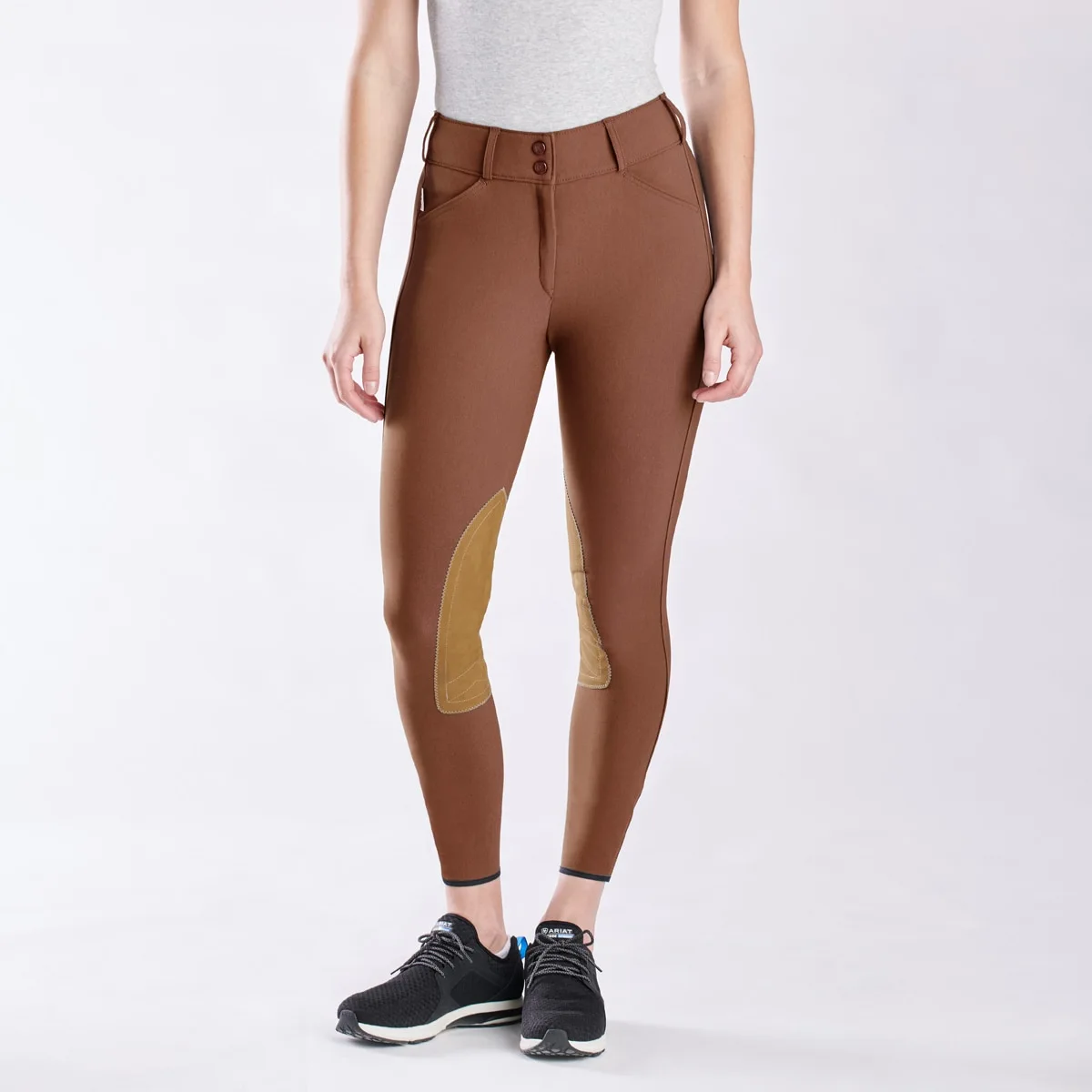 The Tailored Sportsman Vintage Tan Patch Mid Rise Breech - Image 6