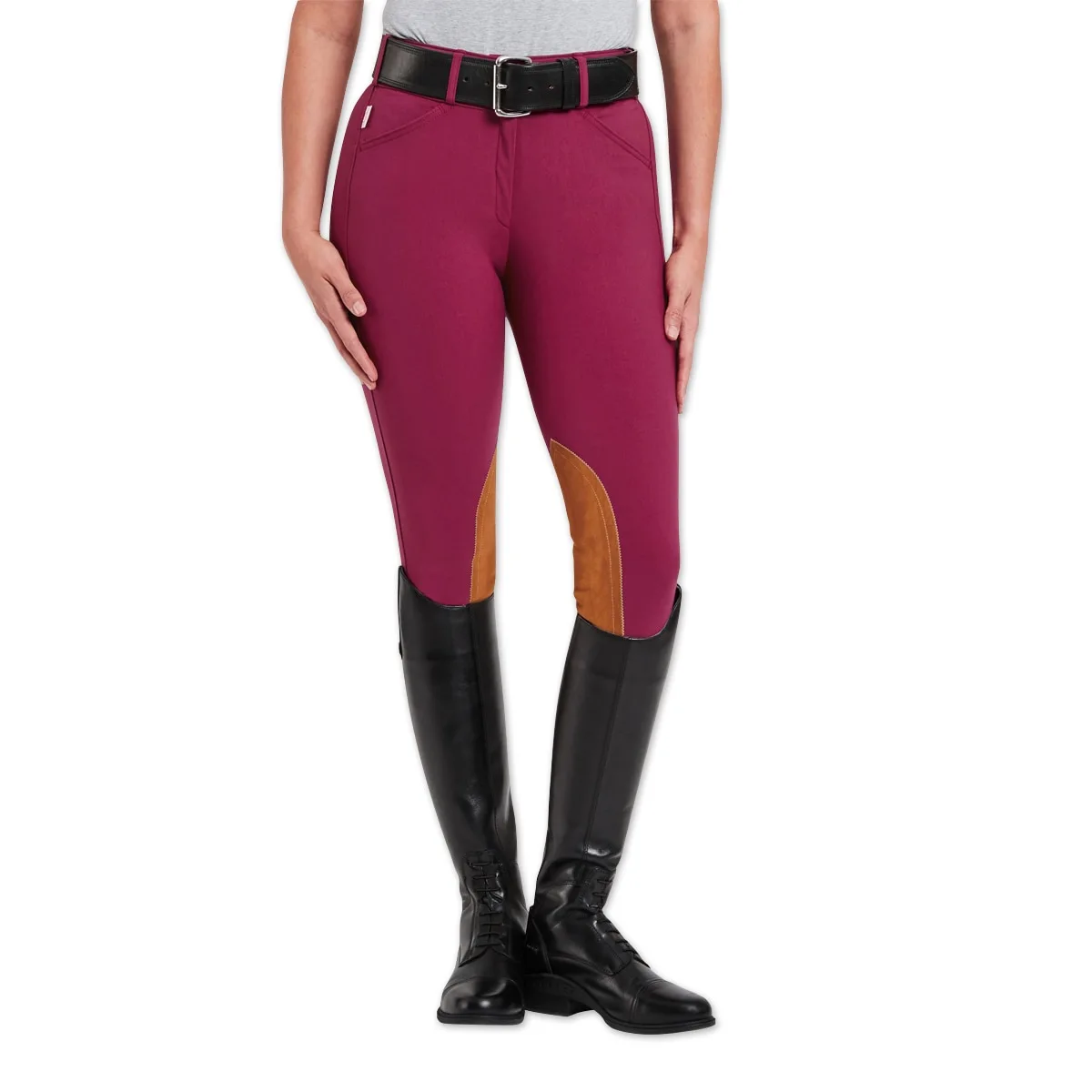 The Tailored Sportsman Mid-Rise Hunter/Jumper Boot Sock Breech - Image 18