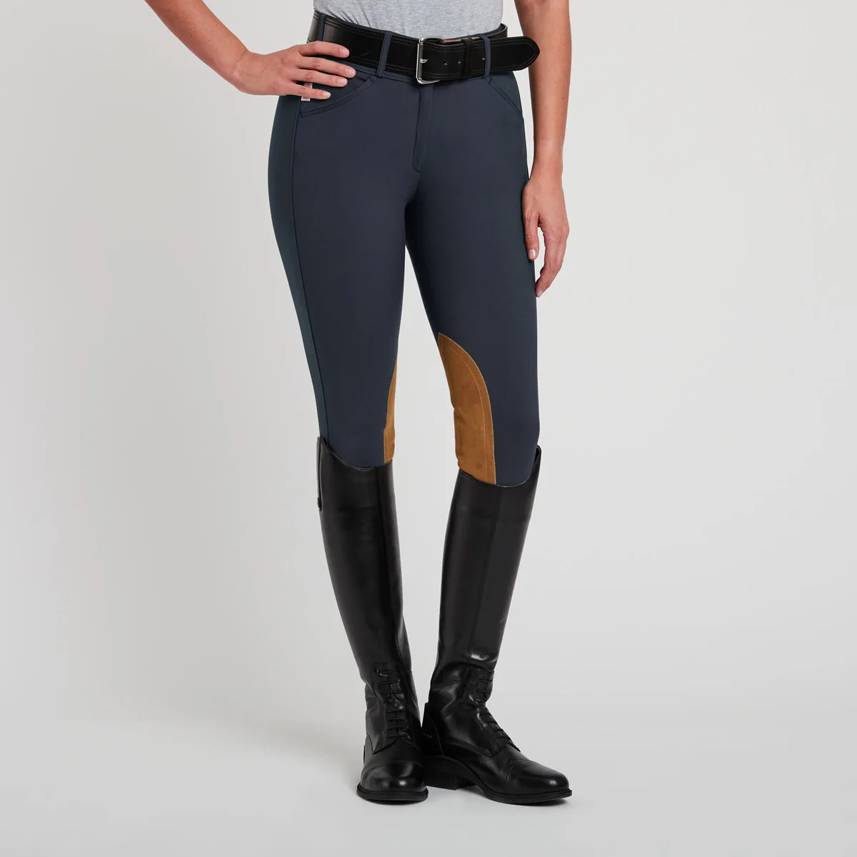 The Tailored Sportsman Mid-Rise Hunter/Jumper Boot Sock Breech - Image 14