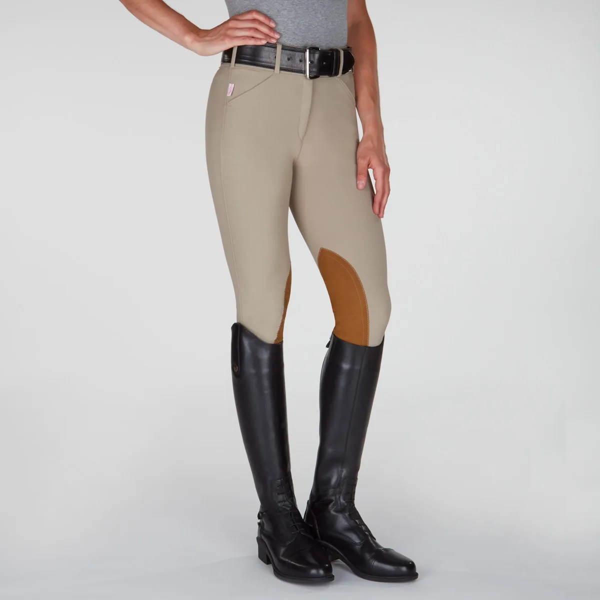 The Tailored Sportsman Mid-Rise Hunter/Jumper Boot Sock Breech - Image 6