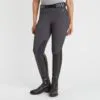 Hadley Mid-Rise Side Zip Breeches By SmartPak - Knee Patch