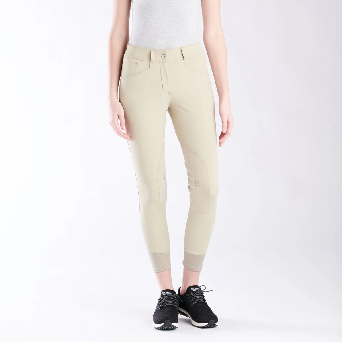 Hadley High-Rise Breeches By SmartPak - Knee Patch - Image 10