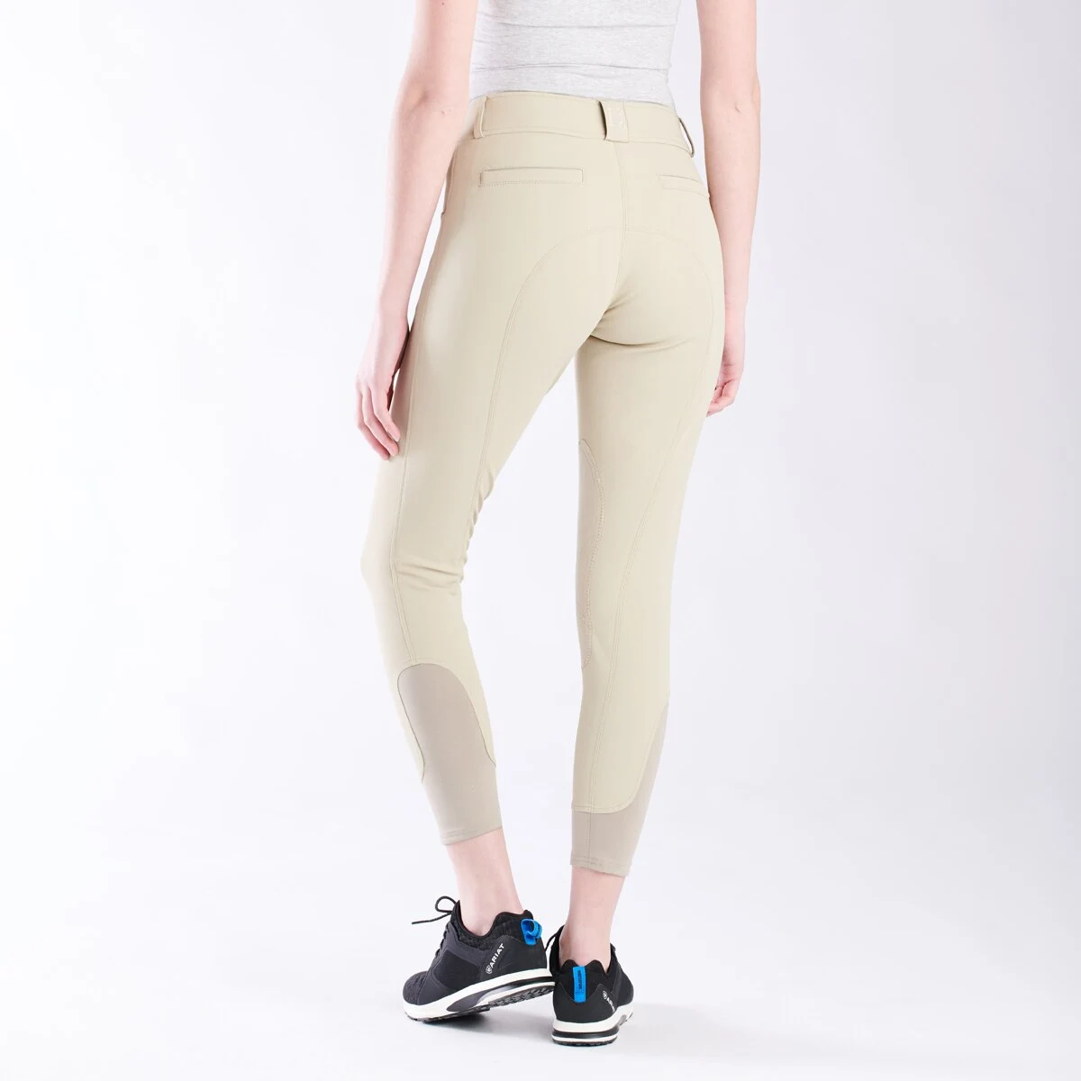 Hadley High-Rise Breeches By SmartPak - Knee Patch - Image 12