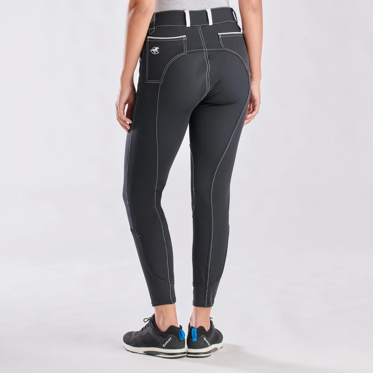 Piper Evolution High-Rise Breeches By SmartPak - Knee Patch - Image 11