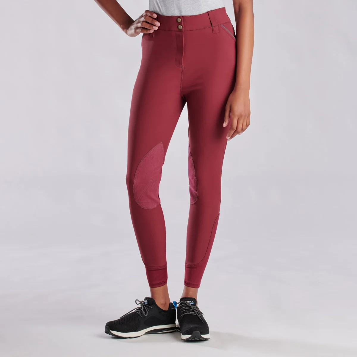 Piper Evolution High-Rise Breeches By SmartPak - Knee Patch - Clearance! - Image 10