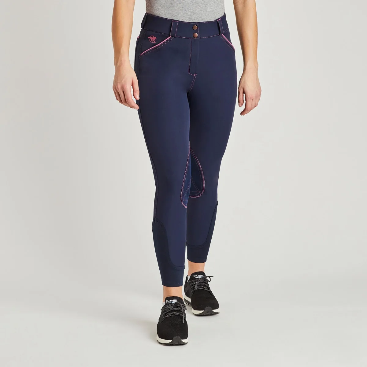 Piper Evolution High-Rise Breeches By SmartPak - Knee Patch - Clearance! - Image 18