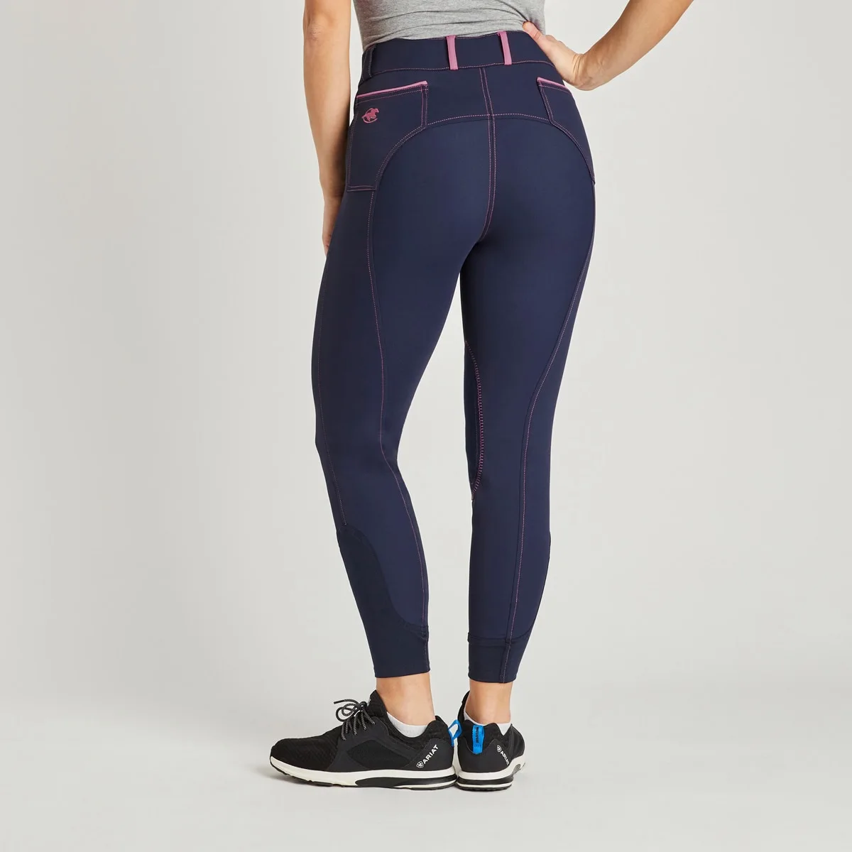 Piper Evolution High-Rise Breeches By SmartPak - Knee Patch - Clearance! - Image 20