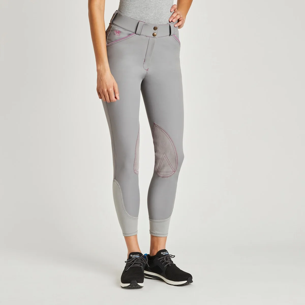 Piper Evolution High-Rise Breeches By SmartPak - Knee Patch - Clearance! - Image 15