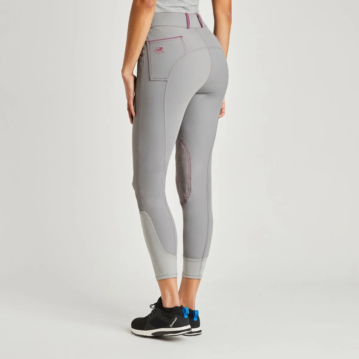 Piper Evolution High-Rise Breeches By SmartPak - Knee Patch - Clearance! - Image 16