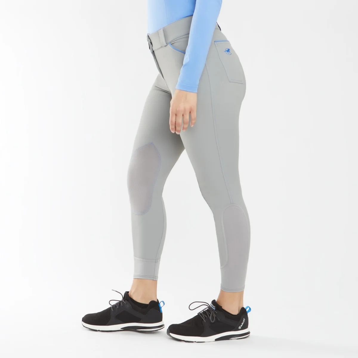 Piper Evolution High-Rise Breeches By SmartPak - Knee Patch - Clearance! - Image 3