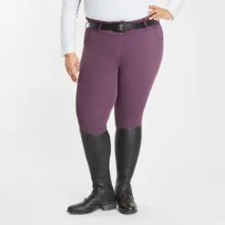 Hadley Curvy Fit Grip Breeches By SmartPak- Knee Patch - Clearance!
